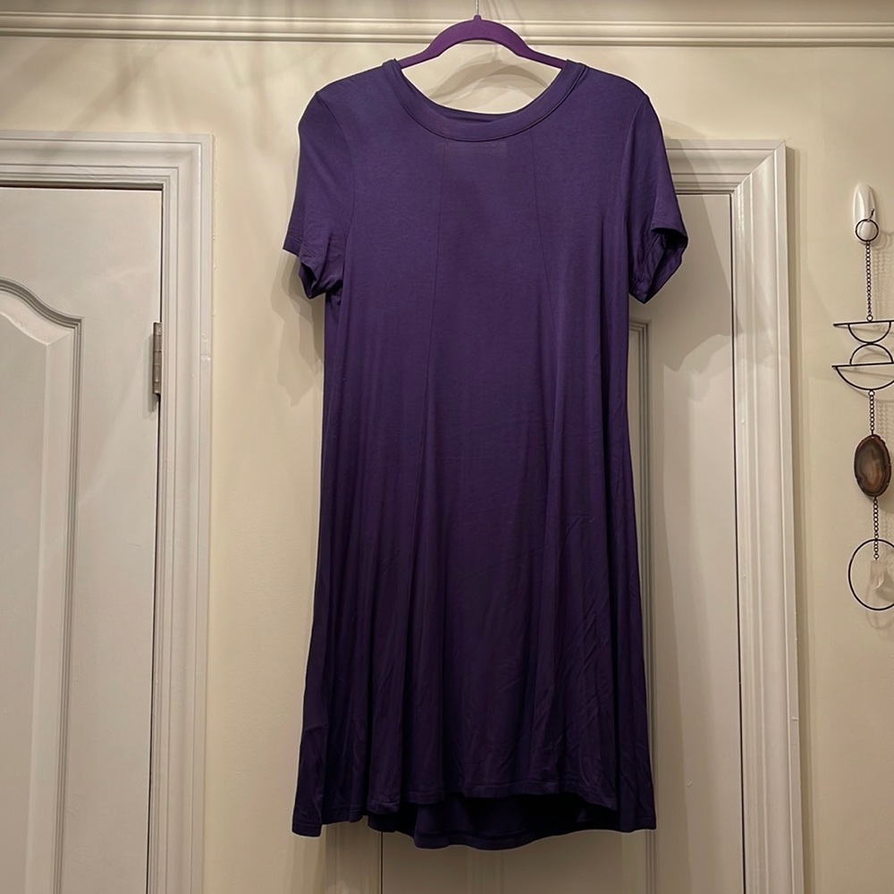 Bcbgeneration Flowy Shirt Dress With Open Back
